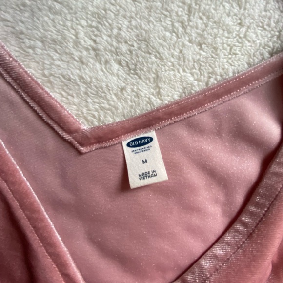 Old Navy Velvet Blush Tank Top - Picture 3 of 3